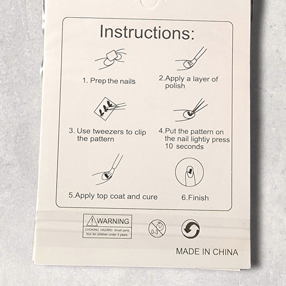 💅 Cactus Nail Art Stickers Peel and Stick - Picture 3 of 3